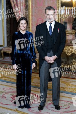 Empfang des neuen Diplomatischen Corps in Madrid