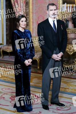 Empfang des neuen Diplomatischen Corps in Madrid