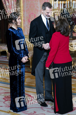 Empfang des neuen Diplomatischen Corps in Madrid
