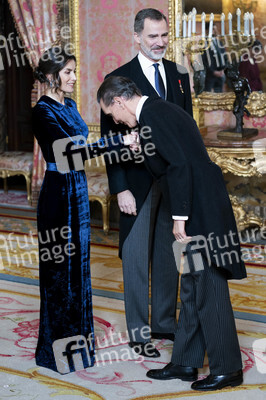 Empfang des neuen Diplomatischen Corps in Madrid