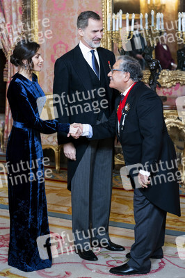 Empfang des neuen Diplomatischen Corps in Madrid