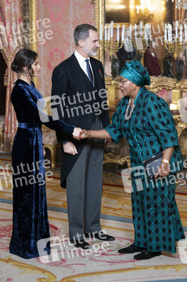 Empfang des neuen Diplomatischen Corps in Madrid