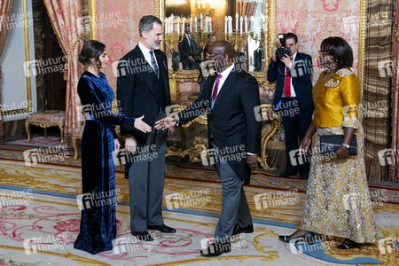 Empfang des neuen Diplomatischen Corps in Madrid