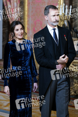 Empfang des neuen Diplomatischen Corps in Madrid