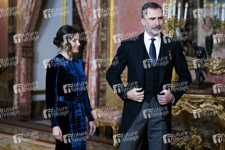 Empfang des neuen Diplomatischen Corps in Madrid