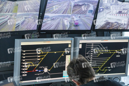 Pressetermin 'Ein neues Stellwerk für Köln Hbf' in Köln