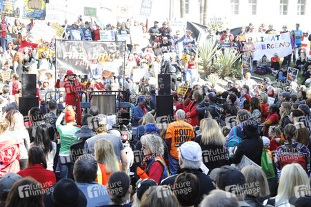 Fire Drill Fridays Kundgebung in Los Angeles