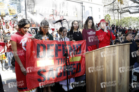 Fire Drill Fridays Kundgebung in Los Angeles