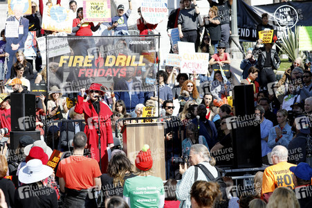 Fire Drill Fridays Kundgebung in Los Angeles