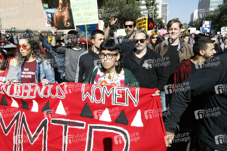 Fire Drill Fridays Kundgebung in Los Angeles