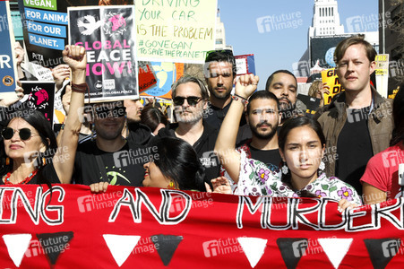Fire Drill Fridays Kundgebung in Los Angeles