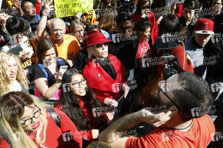 Fire Drill Fridays Kundgebung in Los Angeles