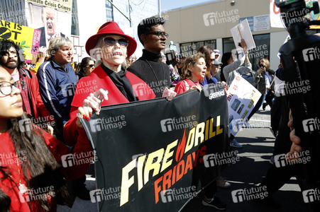 Fire Drill Fridays Kundgebung in Los Angeles