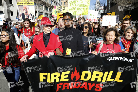 Fire Drill Fridays Kundgebung in Los Angeles