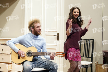 Theaterprobe 'Schmetterlinge sind frei' in Berlin