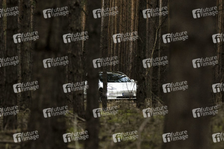 Ein Tesla Model 3 in Grünheide