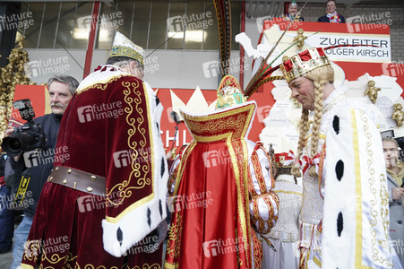 Richtfest für den Rosenmontagszug 2020 in Köln