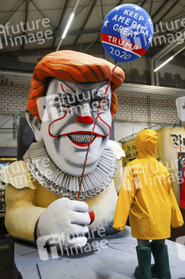 Richtfest für den Rosenmontagszug 2020 in Köln