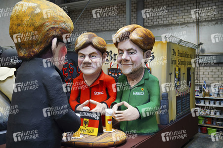 Richtfest für den Rosenmontagszug 2020 in Köln