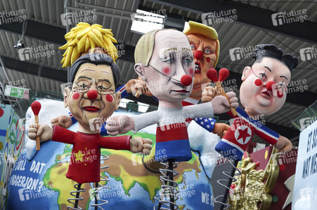 Richtfest für den Rosenmontagszug 2020 in Köln