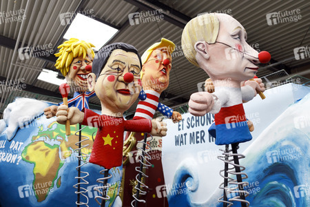 Richtfest für den Rosenmontagszug 2020 in Köln