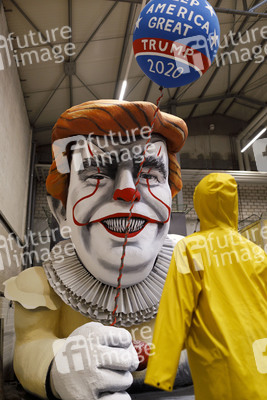 Richtfest für den Rosenmontagszug 2020 in Köln