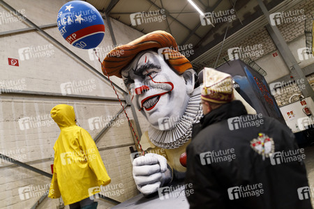 Richtfest für den Rosenmontagszug 2020 in Köln