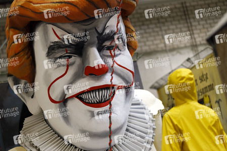 Richtfest für den Rosenmontagszug 2020 in Köln