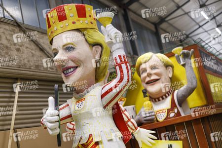 Richtfest für den Rosenmontagszug 2020 in Köln