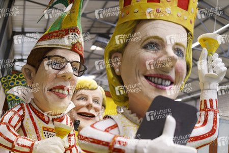 Richtfest für den Rosenmontagszug 2020 in Köln