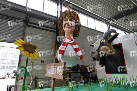 Richtfest für den Rosenmontagszug 2020 in Köln