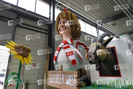 Richtfest für den Rosenmontagszug 2020 in Köln