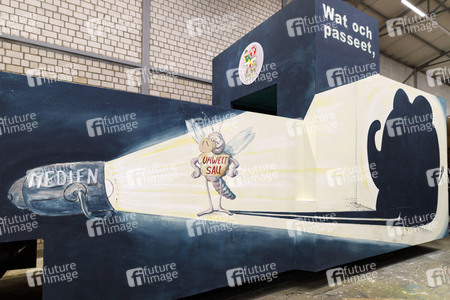 Richtfest für den Rosenmontagszug 2020 in Köln