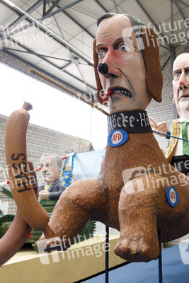 Richtfest für den Rosenmontagszug 2020 in Köln