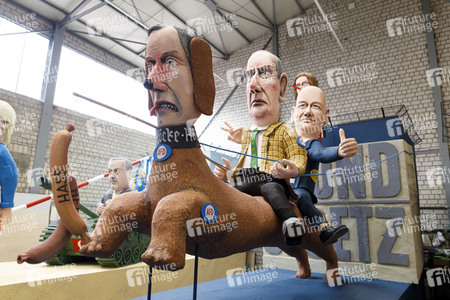 Richtfest für den Rosenmontagszug 2020 in Köln