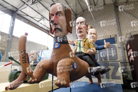 Richtfest für den Rosenmontagszug 2020 in Köln