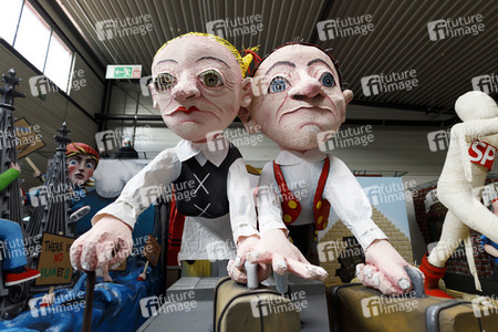 Richtfest für den Rosenmontagszug 2020 in Köln