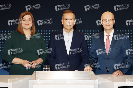 Fototermin mit den Spitzenkandidaten der Wahlen 2020 in Hamburg