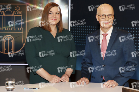 Fototermin mit den Spitzenkandidaten der Wahlen 2020 in Hamburg