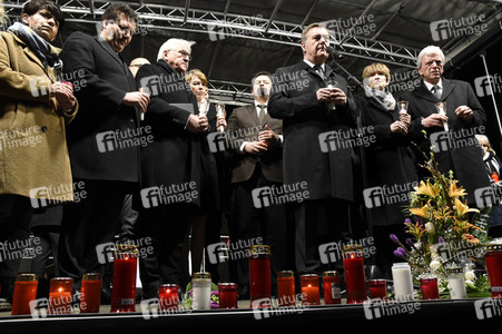 Mahnwache für die Terroropfer in Hanau