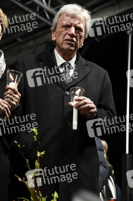 Mahnwache für die Terroropfer in Hanau