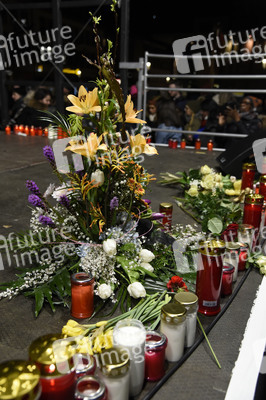 Mahnwache für die Terroropfer in Hanau