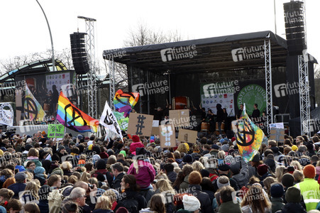 'Fridays for Future' Demonstration in Hamburg