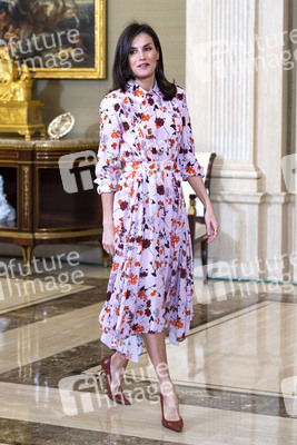 Audienz mit Königin Letizia in Madrid
