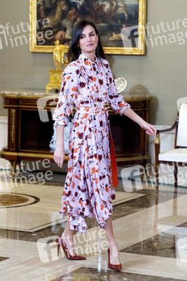 Audienz mit Königin Letizia in Madrid