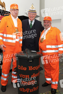 Lindener Narren stürmen die Niedersächsische Staatskanzlei in Hannover