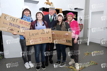 Lindener Narren stürmen die Niedersächsische Staatskanzlei in Hannover