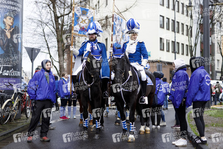 Rosenmontagszug 2020 in Köln