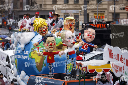 Rosenmontagszug 2020 in Köln