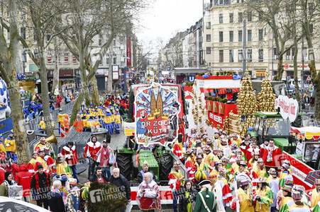 Rosenmontagszug 2020 in Köln